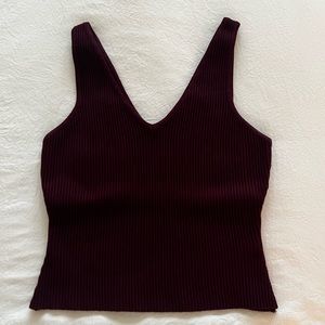 House of Harlow Maroon Tank